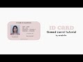 id card themed simple carrd tutorial | asaphilia