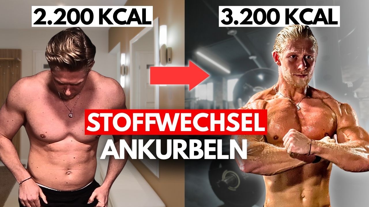 Mehr Essen & trotzdem Fett verlieren? So funktioniert dein Stoffwechsel wirklich