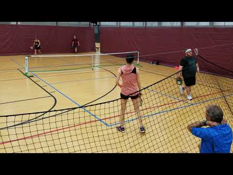 2018 International Indoor Pickleball Championships - 4.0 Mixed Doubles Final - Game 3