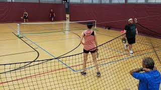 2018 International Indoor Pickleball Championships - 4.0 Mixed Doubles Final - Game 3
