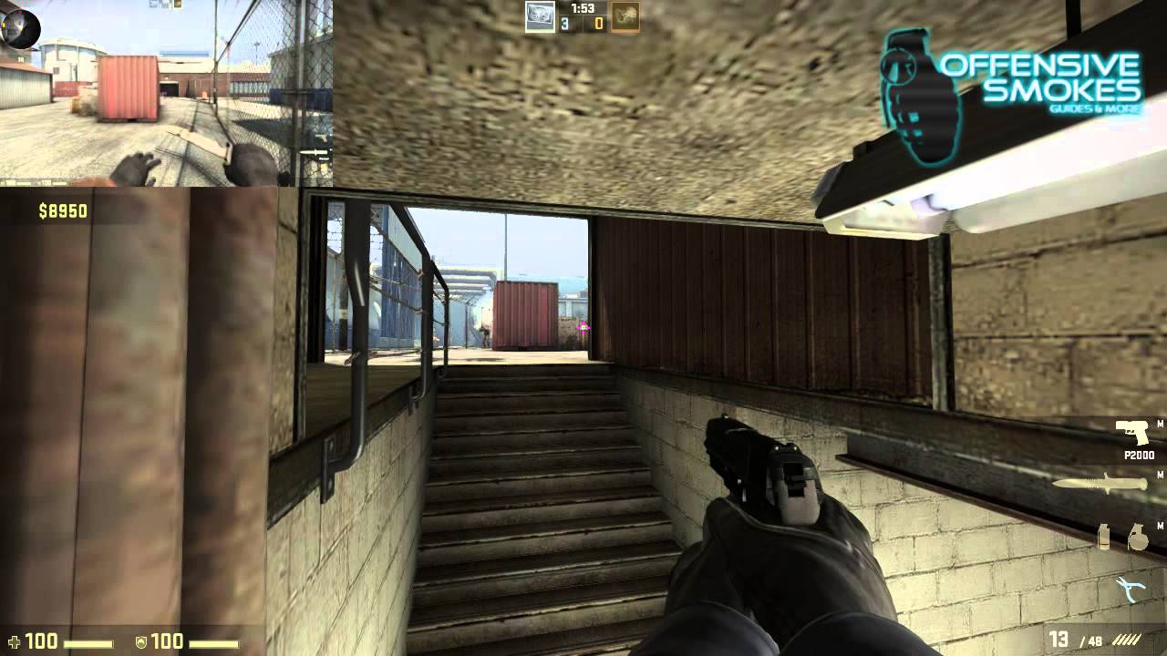 de_nuke - Push / Boost - Yard Tunnels | Offensive-Smokes.com