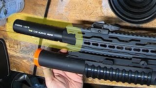 Equipping The Kings Arms Eagle Force Mock Silencer Tracer Unit - Cwgs Crafting Table