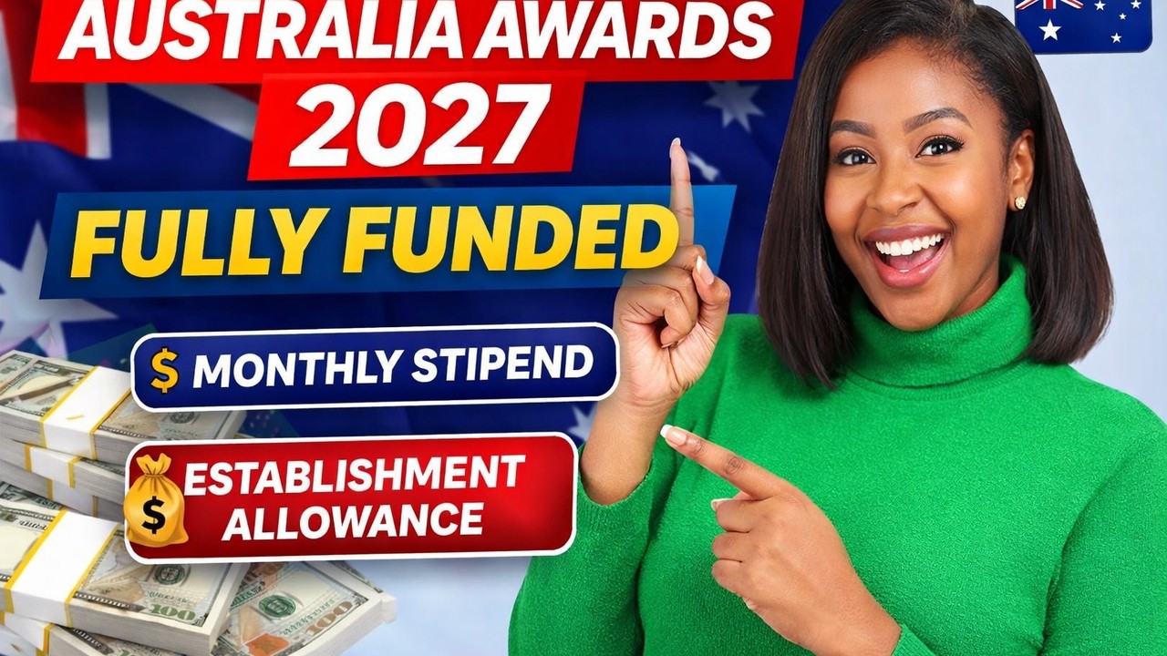Стипендия Australia Awards 2026/2027 🚨 Полное финансирование + перелет + стипендия + грант на обу...