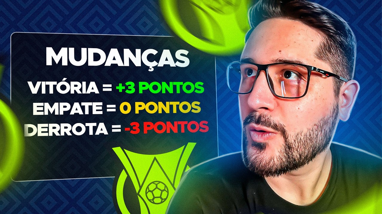 Eu MUDEI o REGULAMENTO do FUTEBOL BRASILEIRO...