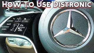 How To Use Mercedes-Benz Distronic Adaptive Cruise Control