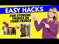 25 Hacks for Storing Things in Your Fridge