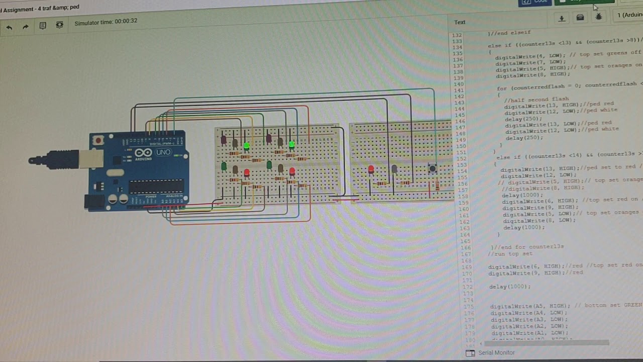 Ped Button Module Assignment 4 traffic light and ped button - YouTube