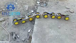 CENTIPEDE ROBOT ON WORKING