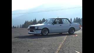 11 10 29 妙高高原 ﾄﾞﾘﾌﾄ ﾗﾝﾀﾎﾞ Mitsubishi Lancer Ex Turbo A175A Drifting