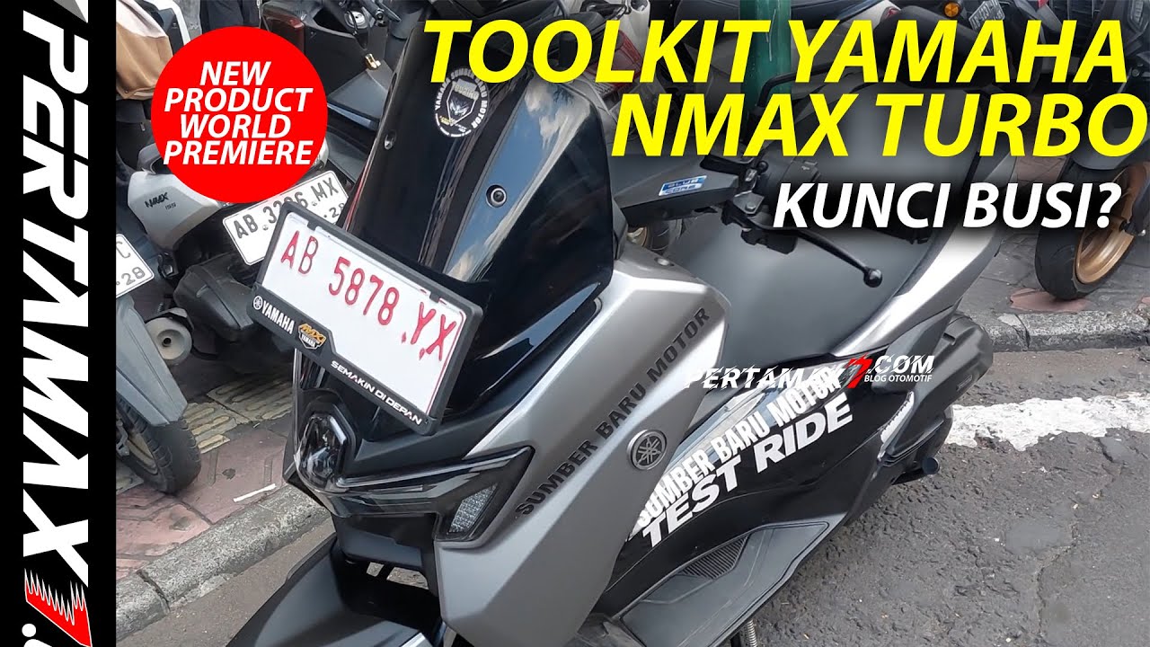 CEK Toolkit Yamaha NMAX Turbo Neo Perkakas Obeng Kunci Busi 2024 