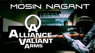 AVA SnowShovel Mosin Nagant Gameplay [Alliance of Valiant Arms]