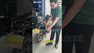 Review thùng hông nhôm 16L cho Yamaha PG1 #mbiker #khanhmbiker