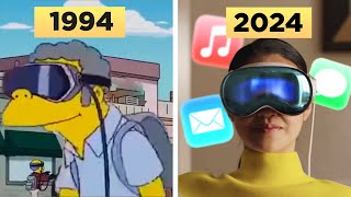 How the Simpsons Predicted the Apple Vision Pro...