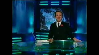 Rick Mercer and This Hour has 22 Minutes intro bumpers and exits