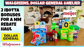 REBATE SHOPPING TO COMPLETE 2 Ibotta bonuses / Walgreens, dollar general & Meijer 