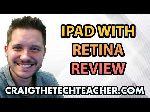 레티 나 디스플레이 리뷰가있는 iPad