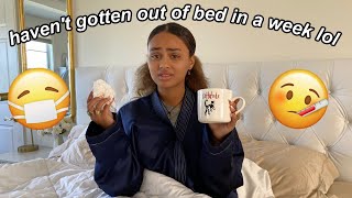 MY SICK DAY ROUTINE ft. me being lazy for 7 min straight lol