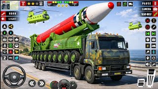 Rocket Attack Missile Truck 3D Gameplay 🚀 Extreme Military War Truck Battles on Android screenshot 4