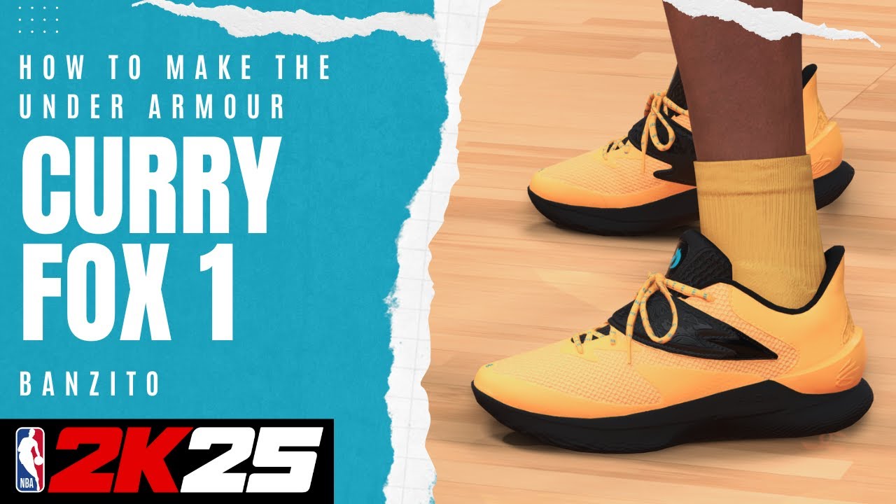 Under Armour Curry Fox 1 Banzito | NBA 2K25 Next Gen Shoe