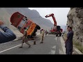 Truck Accident in Karakoram Highway