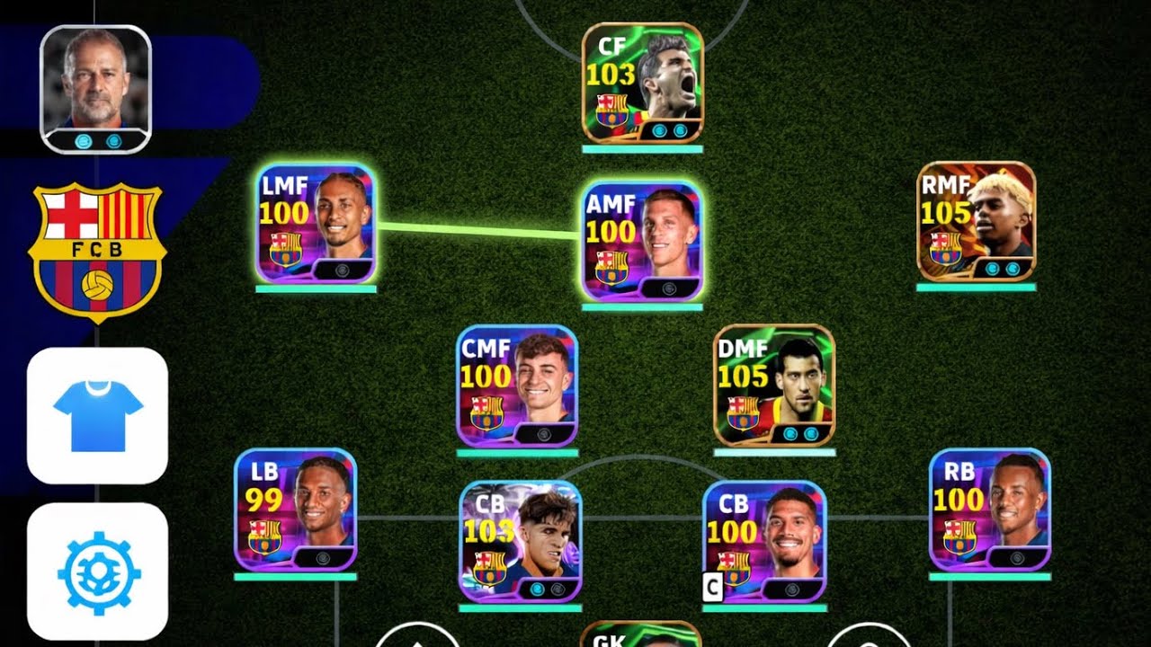 Football highlight | PvP Match with Barcelona Squad | Possession Game eFootball 