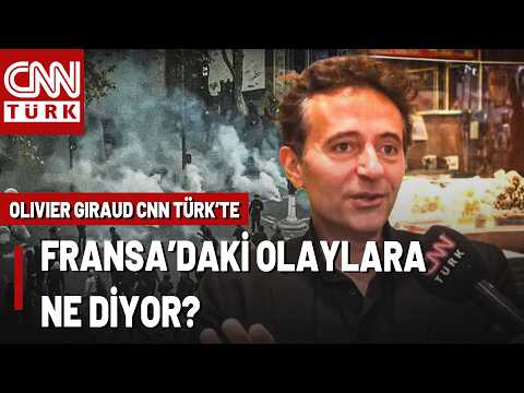 Türkiye Aşığı Fransız Komedyen Olivier Giraud CNN TÜRK'te! Fransa'daki Olaylara Ne Diyor?