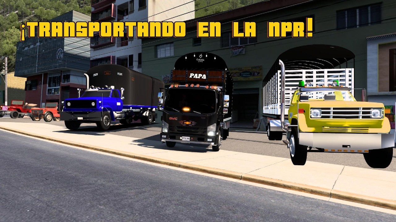 ¡TRANSPORTANDO PAPA CRIOLLA EN LA NPR! American Truck Simulator