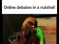 Online debates in a nutshell