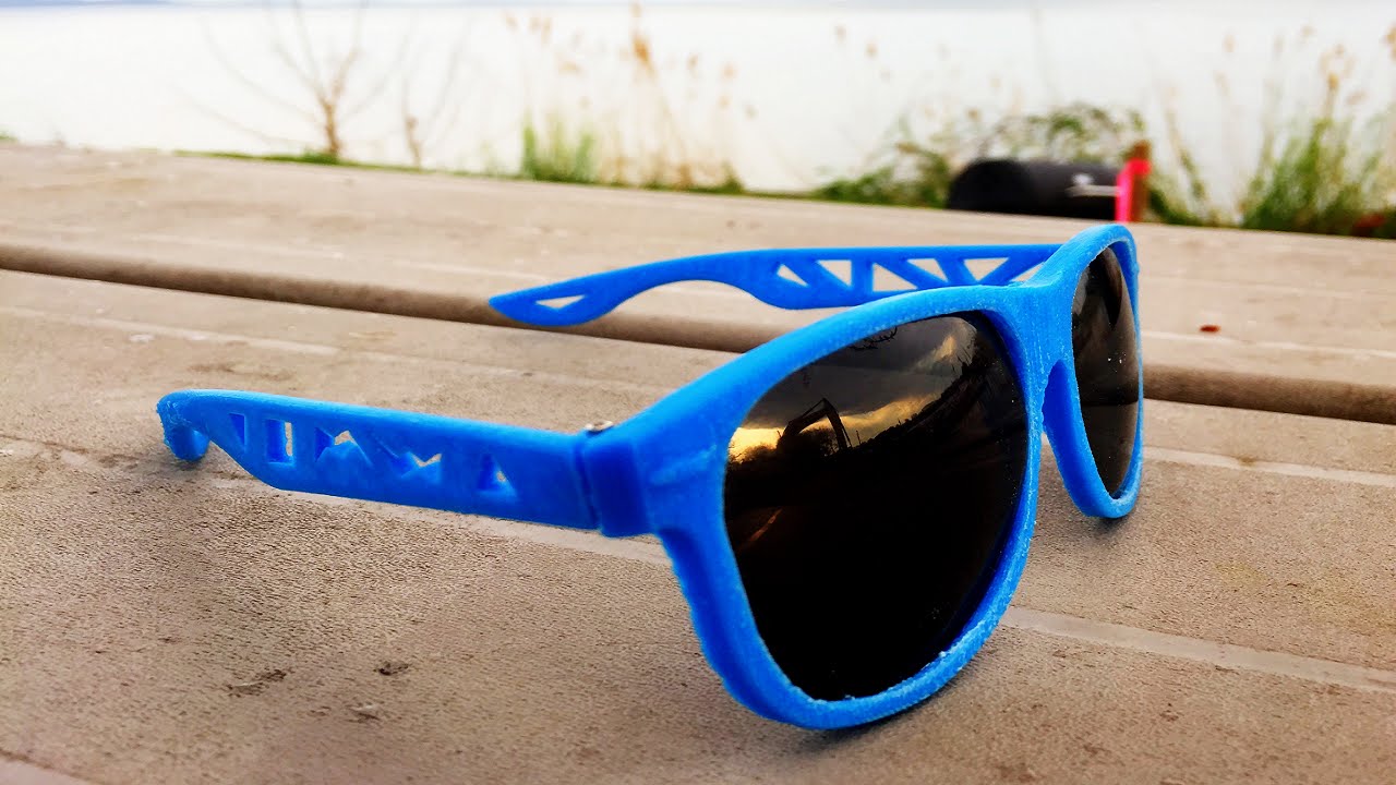 How To 3d Print Sunglasses Youtube