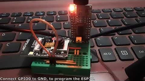 Program ESP32-CAM using FTDI adapter