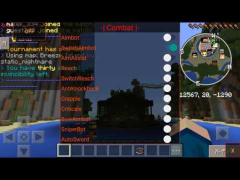 MCPE Client With aimbot