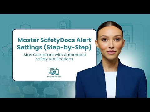 How to Manage SafetyDocs Alerts & Notifications | Stay Updated with Live Event Changes