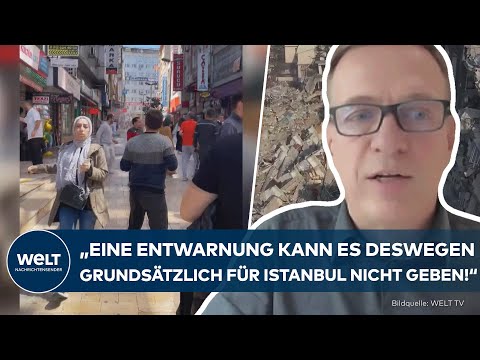 ISTANBUL: Erdbeben erschüttert