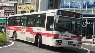 西鉄バス(都市高速)前面展望 車窓 JR香椎駅→天神三丁目/ 23B JR香椎駅1407発