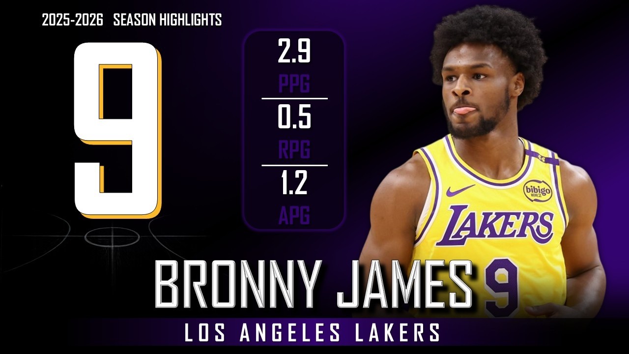 Bronny James || 2025-2026 Los Angeles Lakers Highlights