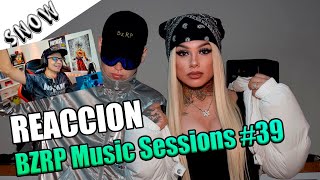 REACCION A Snow Tha Product || BZRP Music Sessions #39