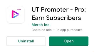 How to Boost Watch time and Gain Subscribers (UT-Promoter Pro App for Android Users) screenshot 1