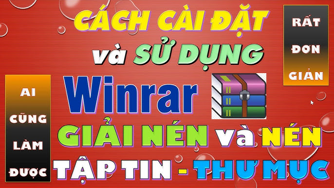 6. Tối ưu hóa sử dụng WinRAR