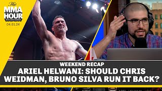 Ariel Helwani: Should Chris Weidman, Bruno Silva Run It Back? | The Mma Hour