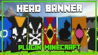 Coloca Banner en tu cabeza - Plugin HeadBanner Español Minecraft | Alberto Fuentes