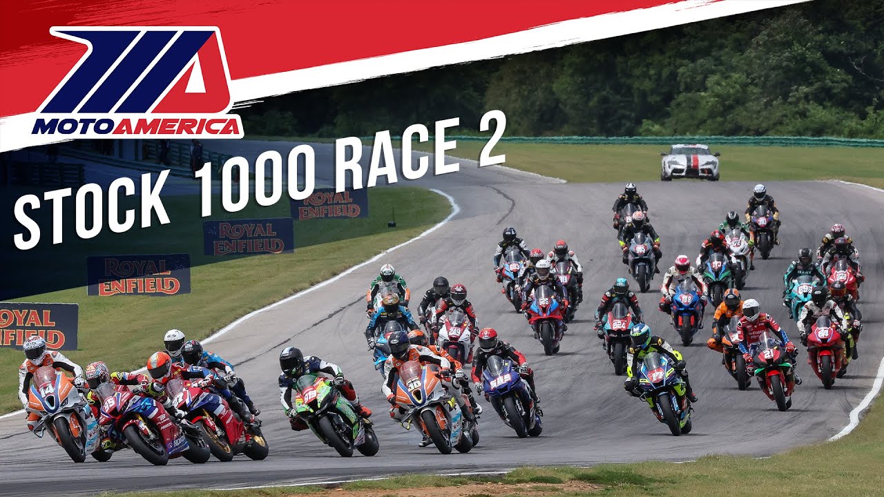 🏁 Гонка 2 серии Stock 1000 на трассе Virginia International Raceway, 2025 год.
