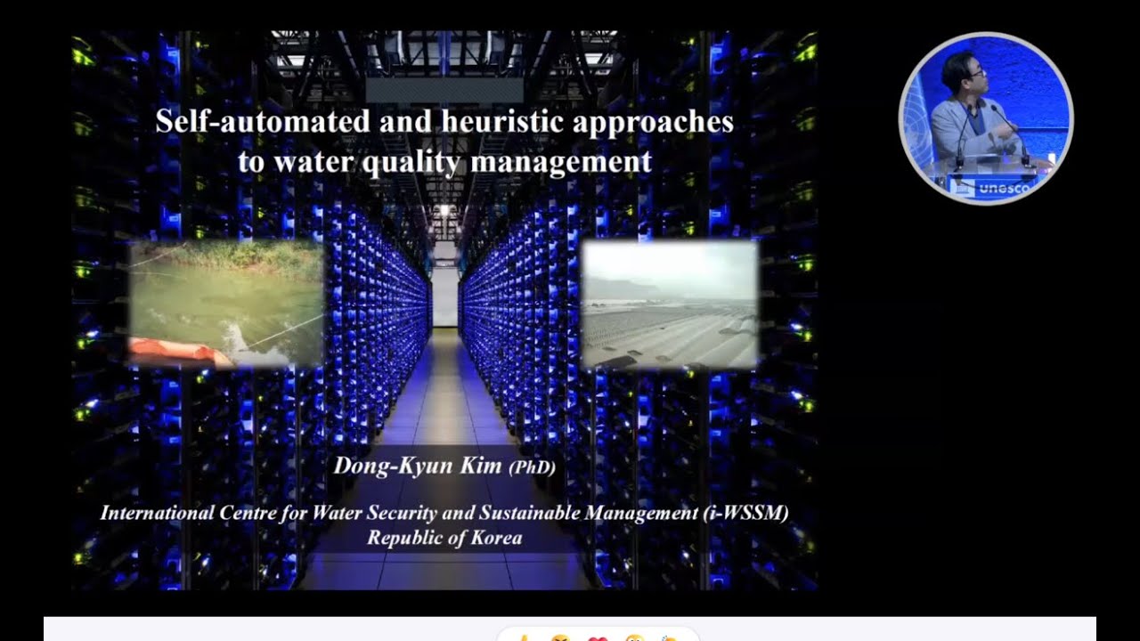 Session 4- 2.Self-automated and Heuristic Approaches to Water Quality Management (Dongkyun Kim)