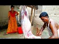 Best Sheep Cutting In Bangladesh | Amazing Village Style Sheep Cutting Video