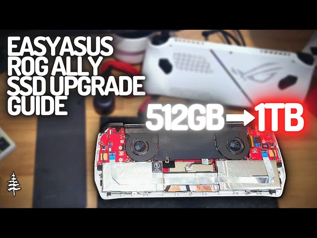 How to Upgrade ROG Ally SSD \\ Low Difficulty High Impact Easy Upgrade  Guide 