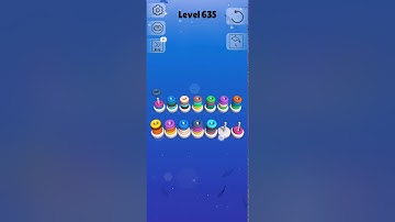 Sort Stack Level 635 WalkThrough Solution