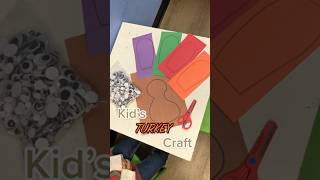 Kid’s Turkey Craft 🦃