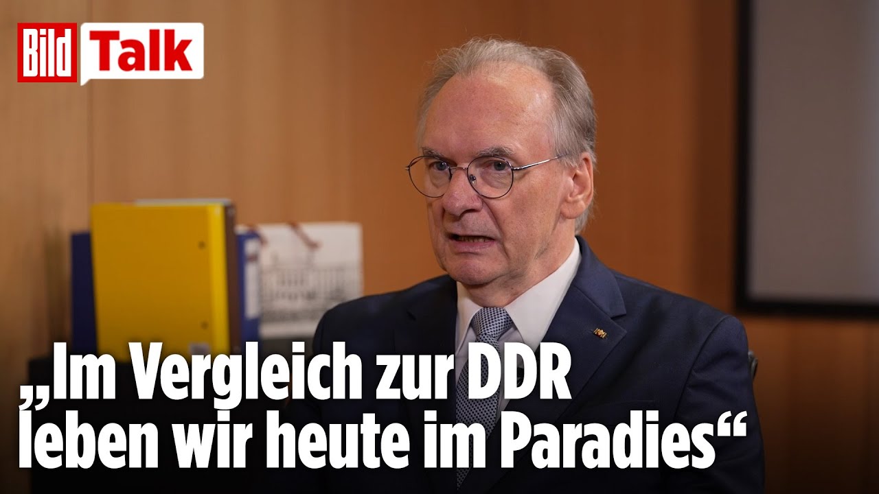 Ministerpräsident Haseloff: Wenn die AfD hier regiert, wandere ich aus | BILD Talk