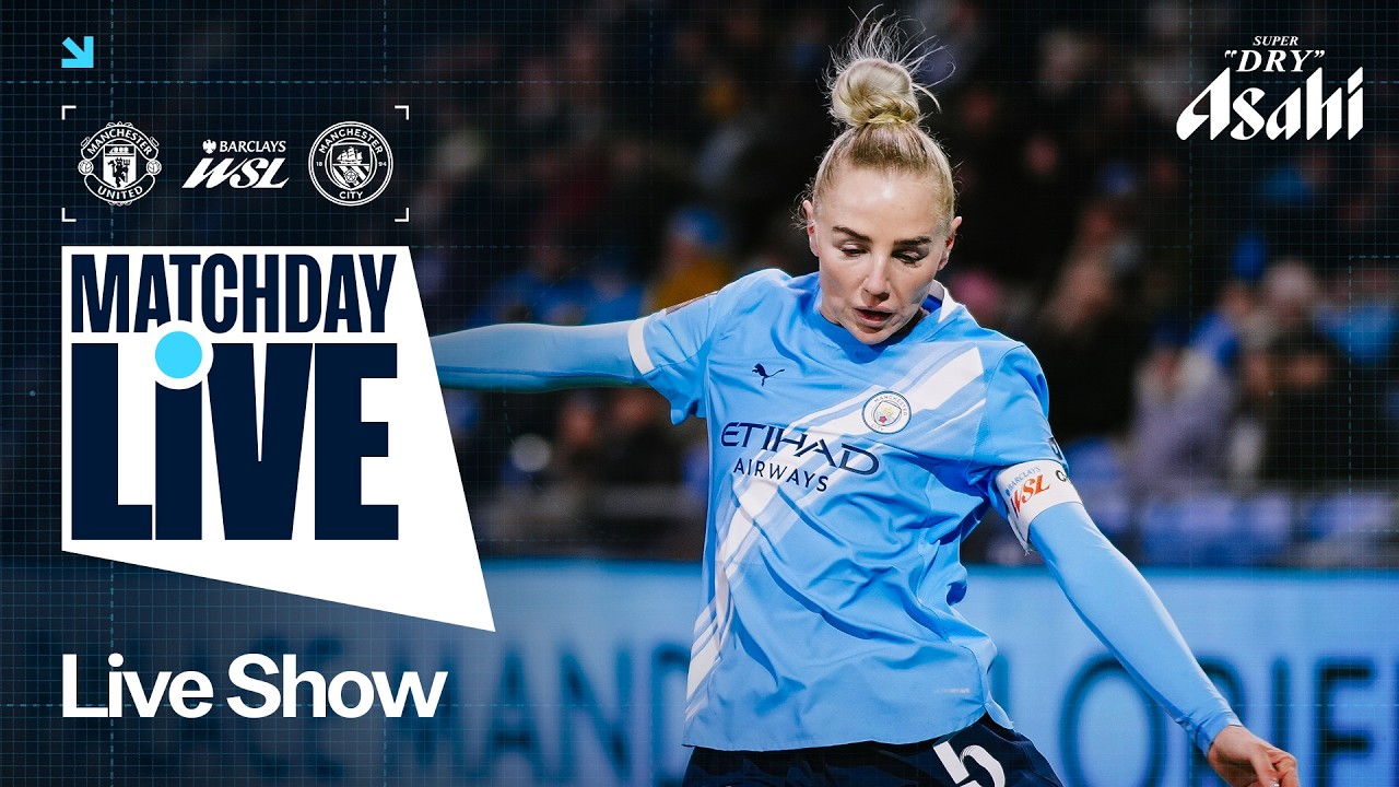 MATCHDAY LIVE! DERBY DAY IN MANCHESTER!!! | Man United v Man City | WSL