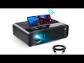 ELEPHAS 小型 Wifiプロジェクター スマホと直接接続可　LED 4600lm 1920×1080最大解像度 内蔵スピーカー* 2 スマホ/パソコン/タブレット/ゲーム機/DVDプレイヤー