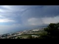 Гроза над п.Чамьюва, Анталья, Турция (Camyuva, Antalya, Turkey)Live HD